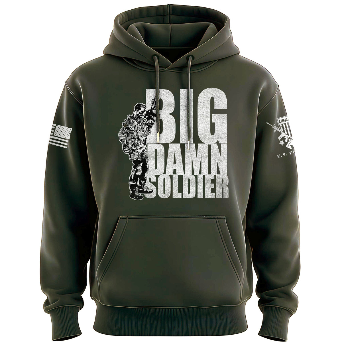 BIG DAMN SOLDIER Hoodie Hoodies 