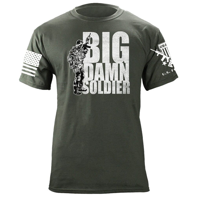 BIG DAMN SOLDIER T-Shirt Shirts 87112-3XL-MG
