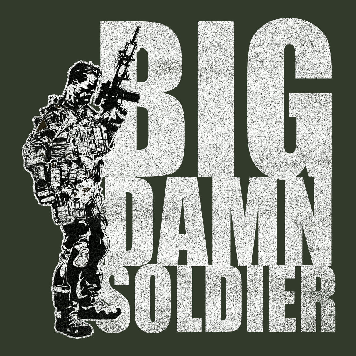 BIG DAMN SOLDIER Hoodie Hoodies 