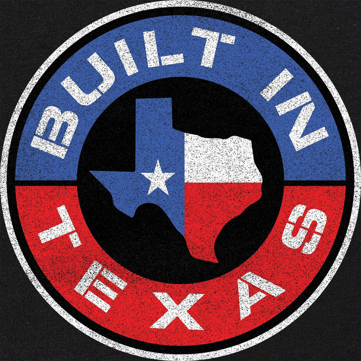 Built In Texas Circle T-shirt Shirts 