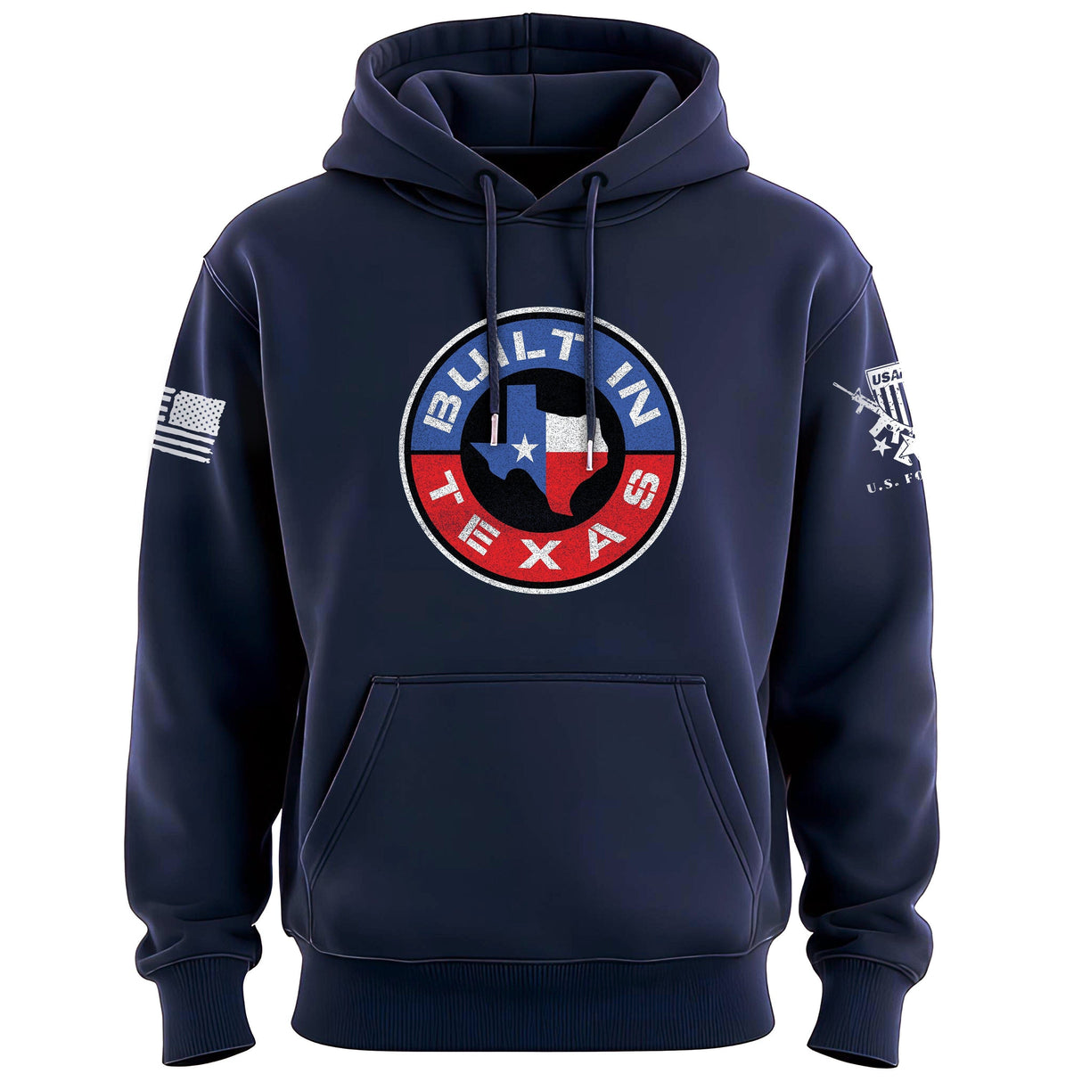 Built In Texas Circle Hoodie Hoodies 