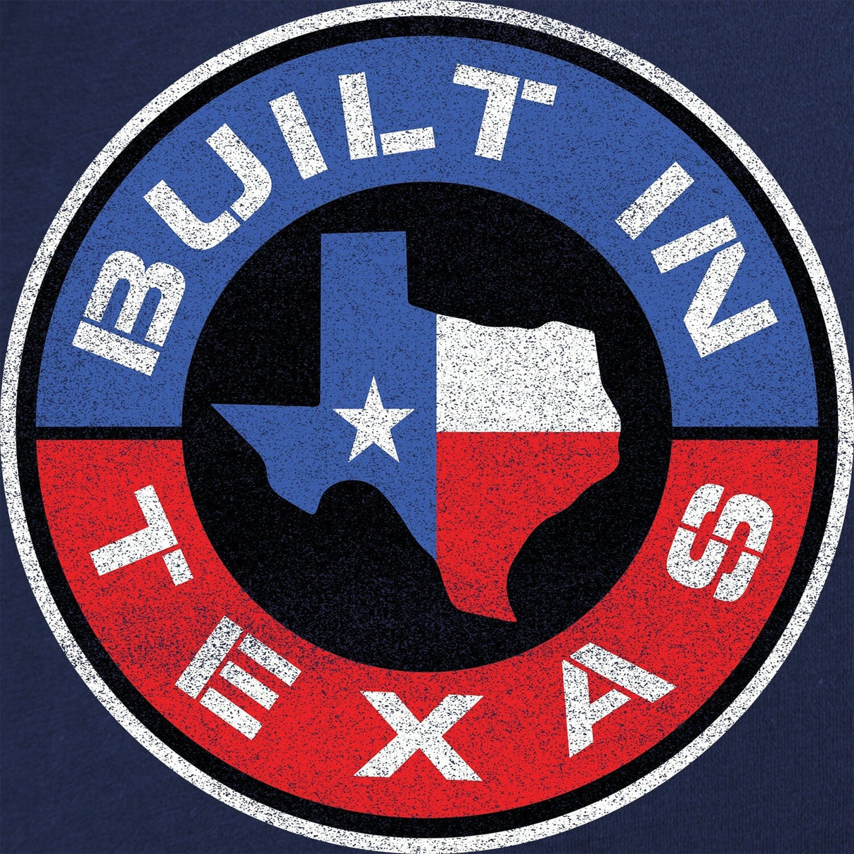 Built In Texas Circle Hoodie Hoodies 