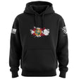 Bullet Hole Florida Flag Ripped Hoodie Hoodies 