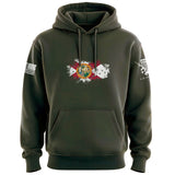 Bullet Hole Florida Flag Ripped Hoodie Hoodies 
