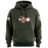 Bullet Hole Florida Flag Ripped Hoodie Hoodies 