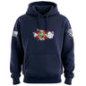 Bullet Hole Florida Flag Ripped Hoodie Hoodies 