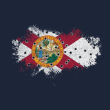 Bullet Hole Florida Flag Ripped Hoodie Hoodies 