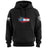 Bullet Hole Georgia Flag Ripped Hoodie Hoodies 