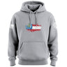 Bullet Hole Georgia Flag Ripped Hoodie Hoodies 