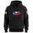 Bullet Hole Texas Flag Ripped Hoodie Hoodies 