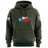 Bullet Hole Texas Flag Ripped Hoodie Hoodies 