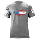 Bullet Hole Georgia Flag Ripped T-Shirt Shirts 87006-S-HG