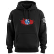Bullet Hole Tennessee Flag Ripped Hoodie Hoodies 