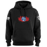 Bullet Hole Tennessee Flag Ripped Hoodie Hoodies 