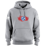 Bullet Hole Tennessee Flag Ripped Hoodie Hoodies 