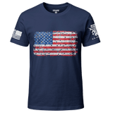 Bullet Hole USA Flag T-Shirt Shirts YFS.3.055.1.NYT.1