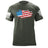 Bullet Hole USA Flag Ripped T-Shirt Shirts 87174-S-MG