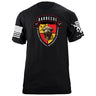 2-356th Tactical Barbecue Group T-Shirt - Red & Yellow Shirts 86379-S-BK