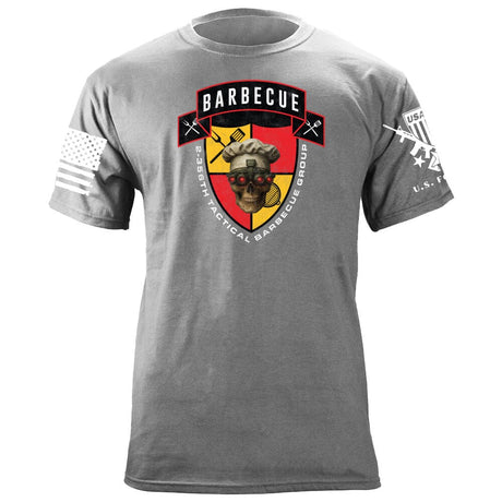 2-356th Tactical Barbecue Group T-Shirt - Red & Yellow Shirts 86379-S-HG