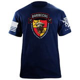 2-356th Tactical Barbecue Group T-Shirt - Red & Yellow Shirts 86379-S-NAVY