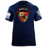 2-356th Tactical Barbecue Group T-Shirt - Red & Yellow Shirts 86379-S-NAVY