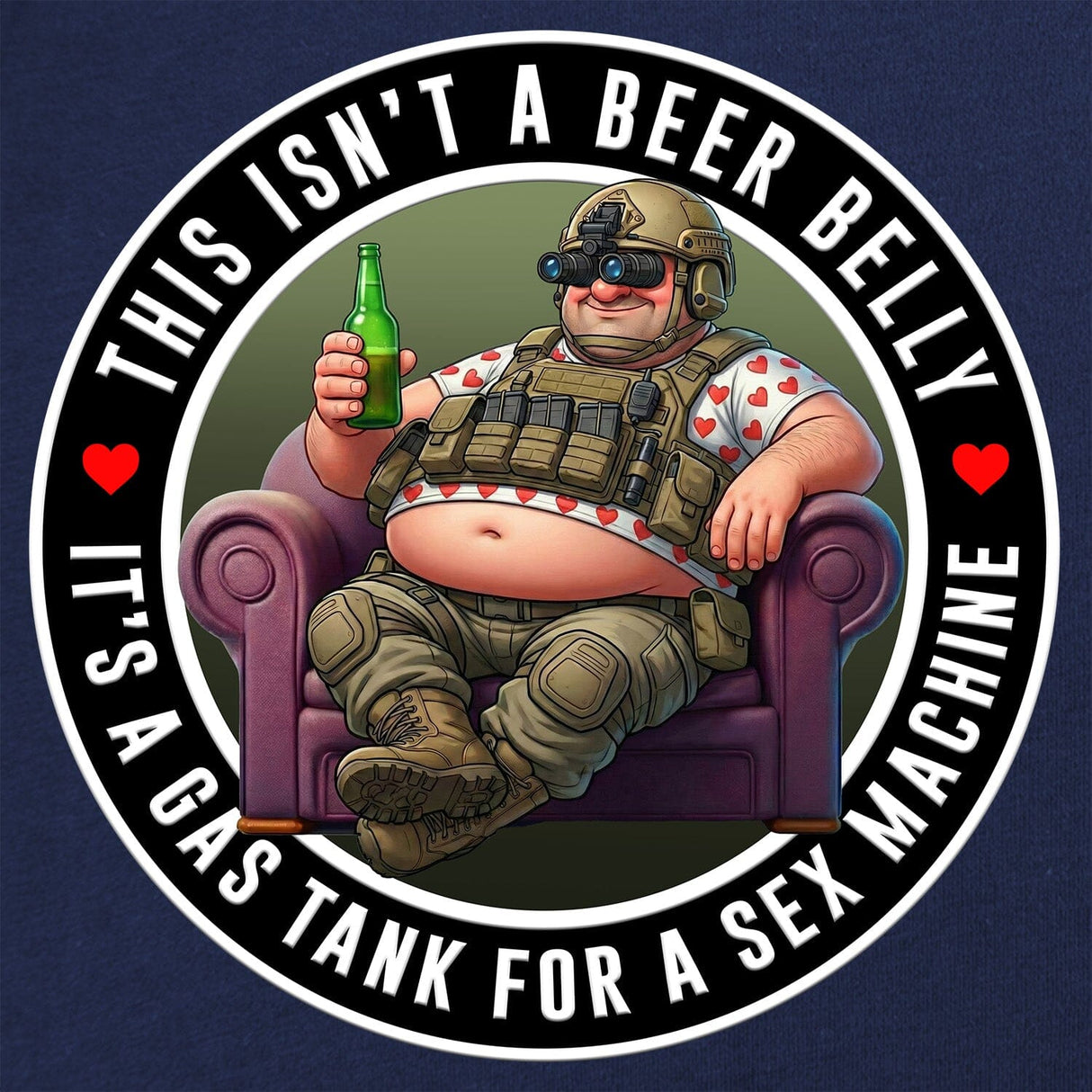 This Isn't a Beer Belly T-Shirt Shirts 