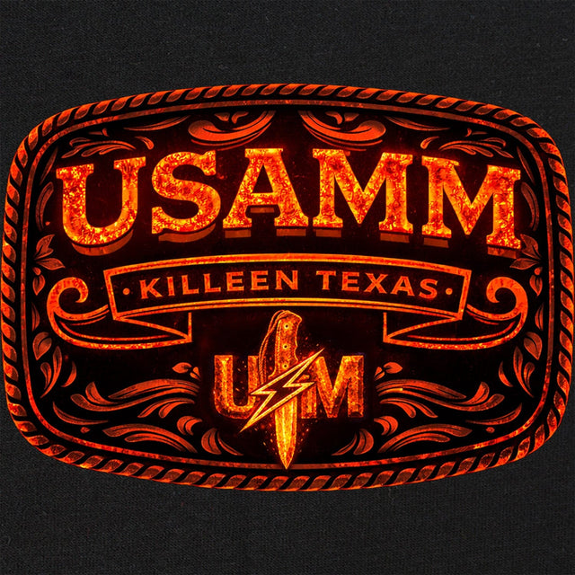 USAMM Belt Buckle T-Shirt Shirts 