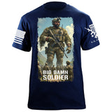 Big Damn Soldier T-Shirt Shirts 88163-S-NAVY