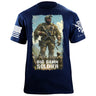 Big Damn Soldier T-Shirt Shirts 88163-S-NAVY