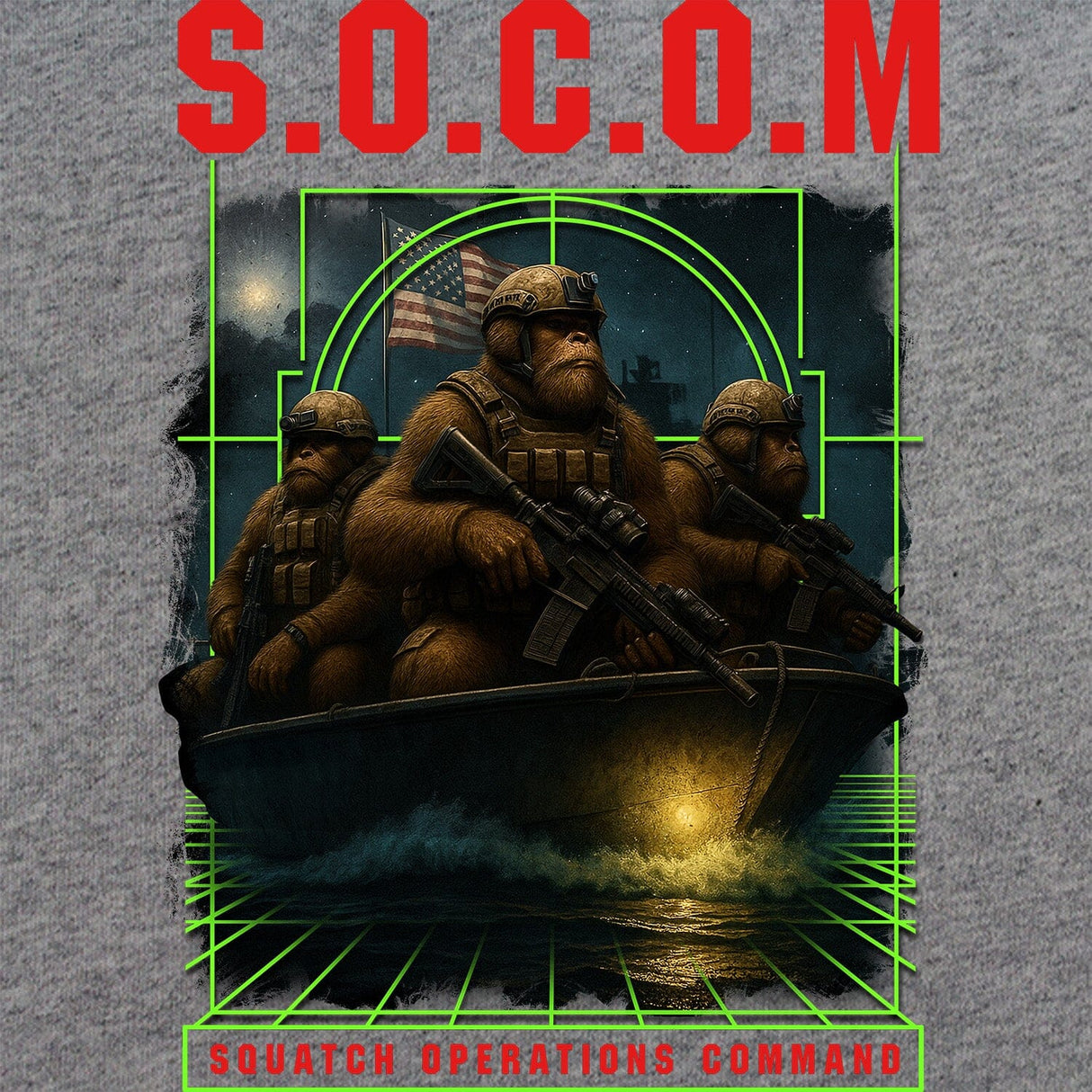 Bigfoot SOCOM T-Shirt Shirts 