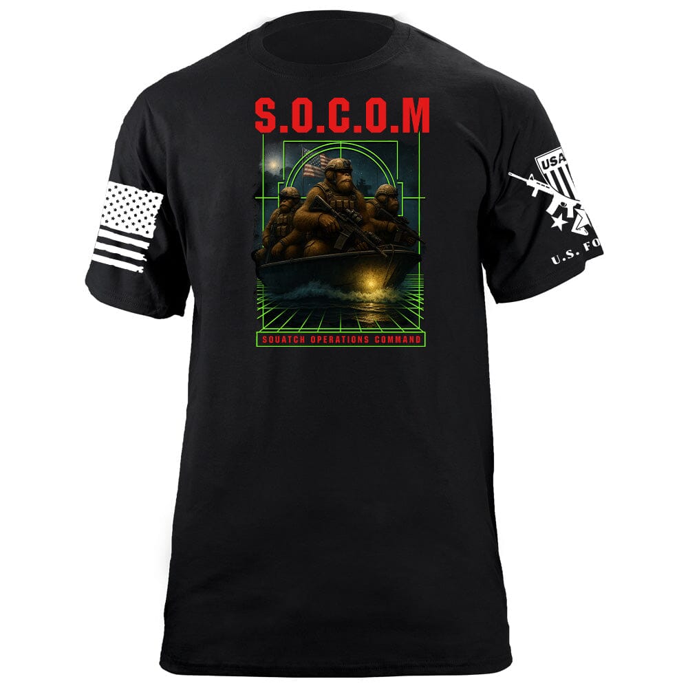 Bigfoot SOCOM T-Shirt Shirts 87304-S-BK