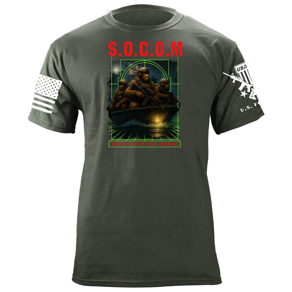 Bigfoot SOCOM T-Shirt Shirts 87304-S-MG