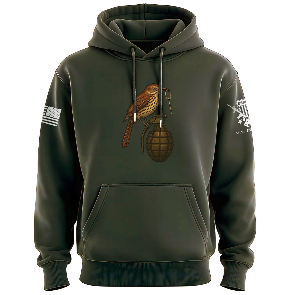 Bird Grenade Hoodie Hoodies 
