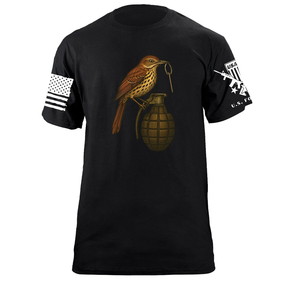 Bird Grenade T-Shirt Shirts 86426-S-BK