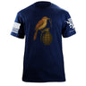 Bird Grenade T-Shirt Shirts 86426-S-NAVY