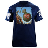 Bite Me Grenade T-Shirt Shirts 88164-S-NAVY