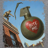 Bite Me Grenade T-Shirt Shirts 