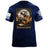 Blue Collar Flowers T-Shirt Shirts 88107-S-NAVY