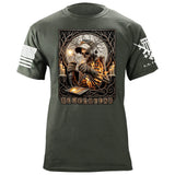 Blue Collar Flowers T-Shirt Shirts 88107-S-MG