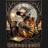 Blue Collar Flowers T-Shirt Shirts 