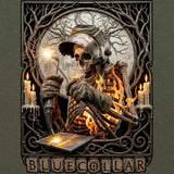 Blue Collar Flowers T-Shirt Shirts 