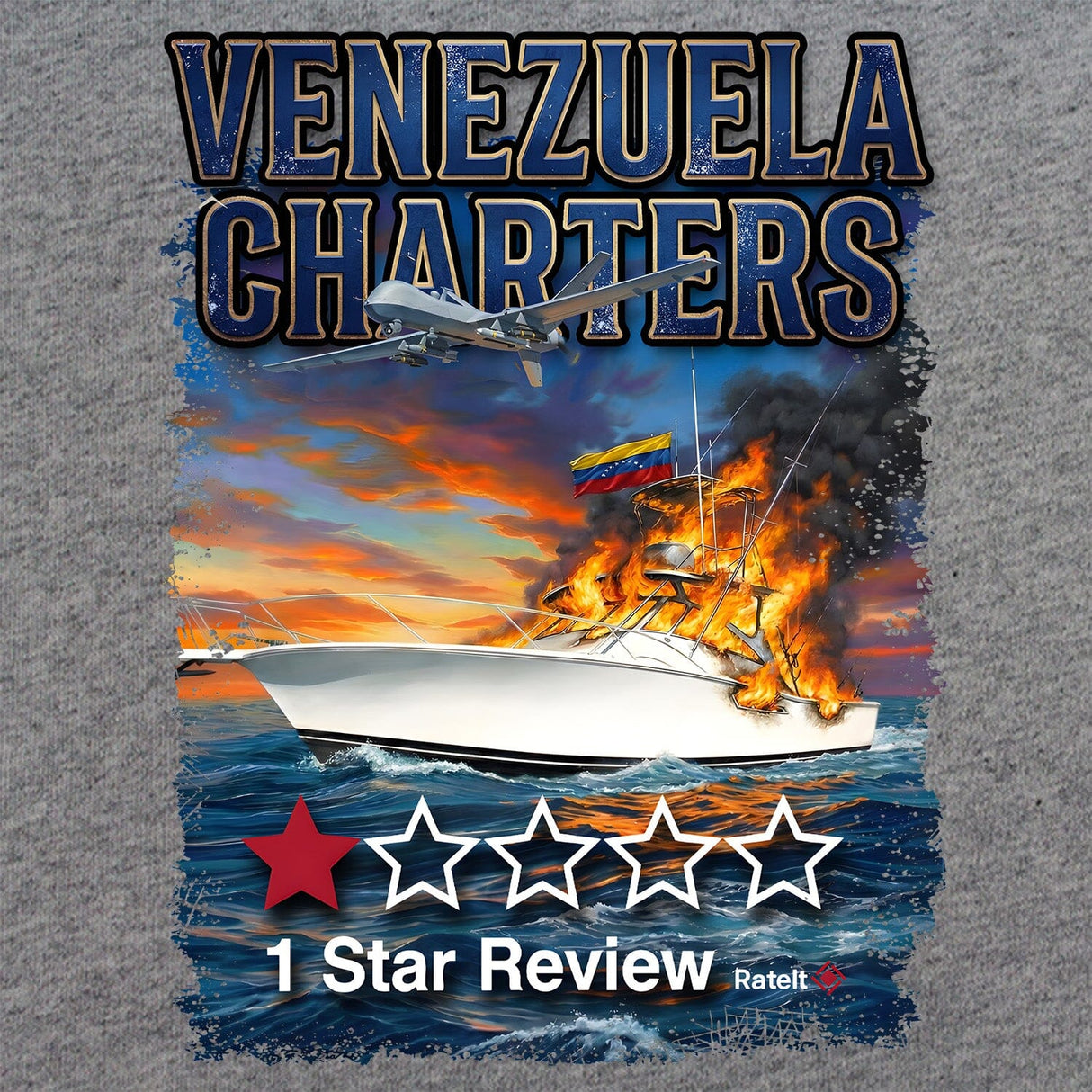 Venezuelan Charters 1-Star T-Shirt Shirts 