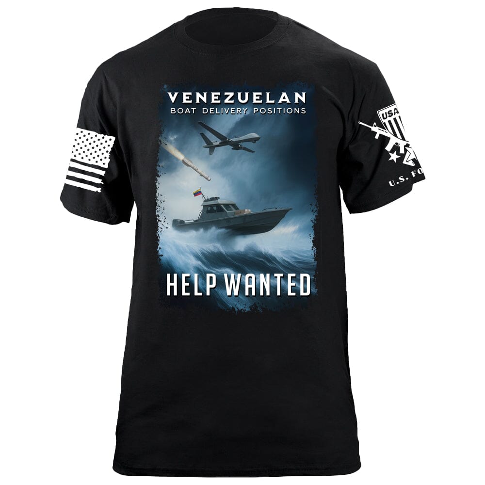 Boat Delivery Help Wanted T-Shirt (variant) Shirts 88059-S-BK