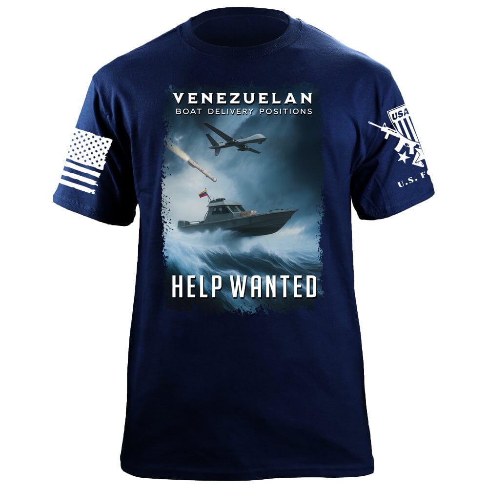 Boat Delivery Help Wanted T-Shirt (variant) Shirts 88059-S-NAVY
