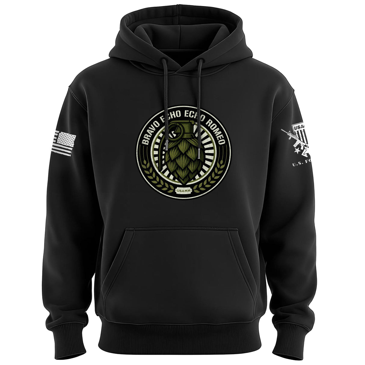 Bravo Echo Echo Romeo BEER Hoodie Hoodies 
