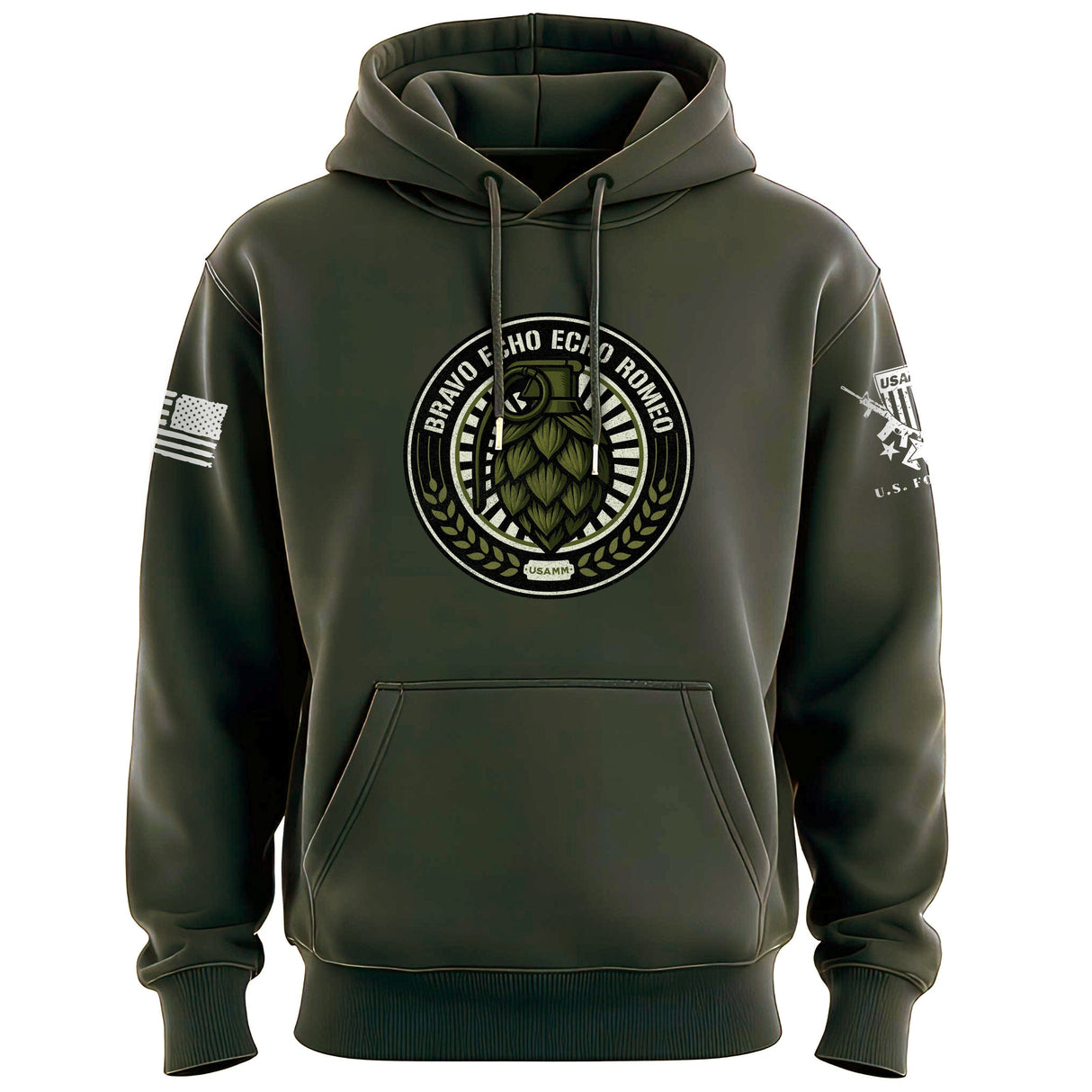 Bravo Echo Echo Romeo BEER Hoodie Hoodies 
