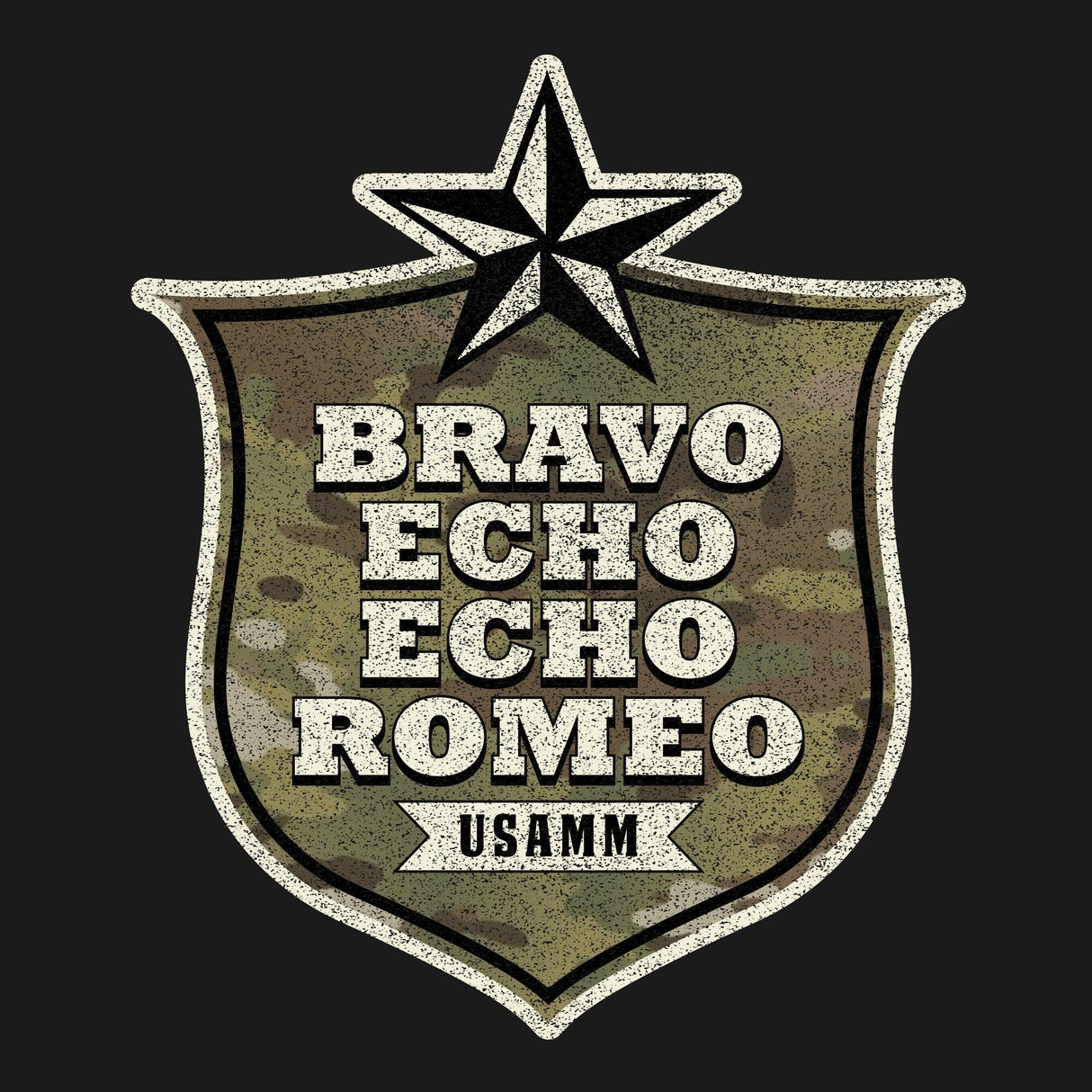 Bravo Echo Echo Romeo Shield Hoodie Hoodies 