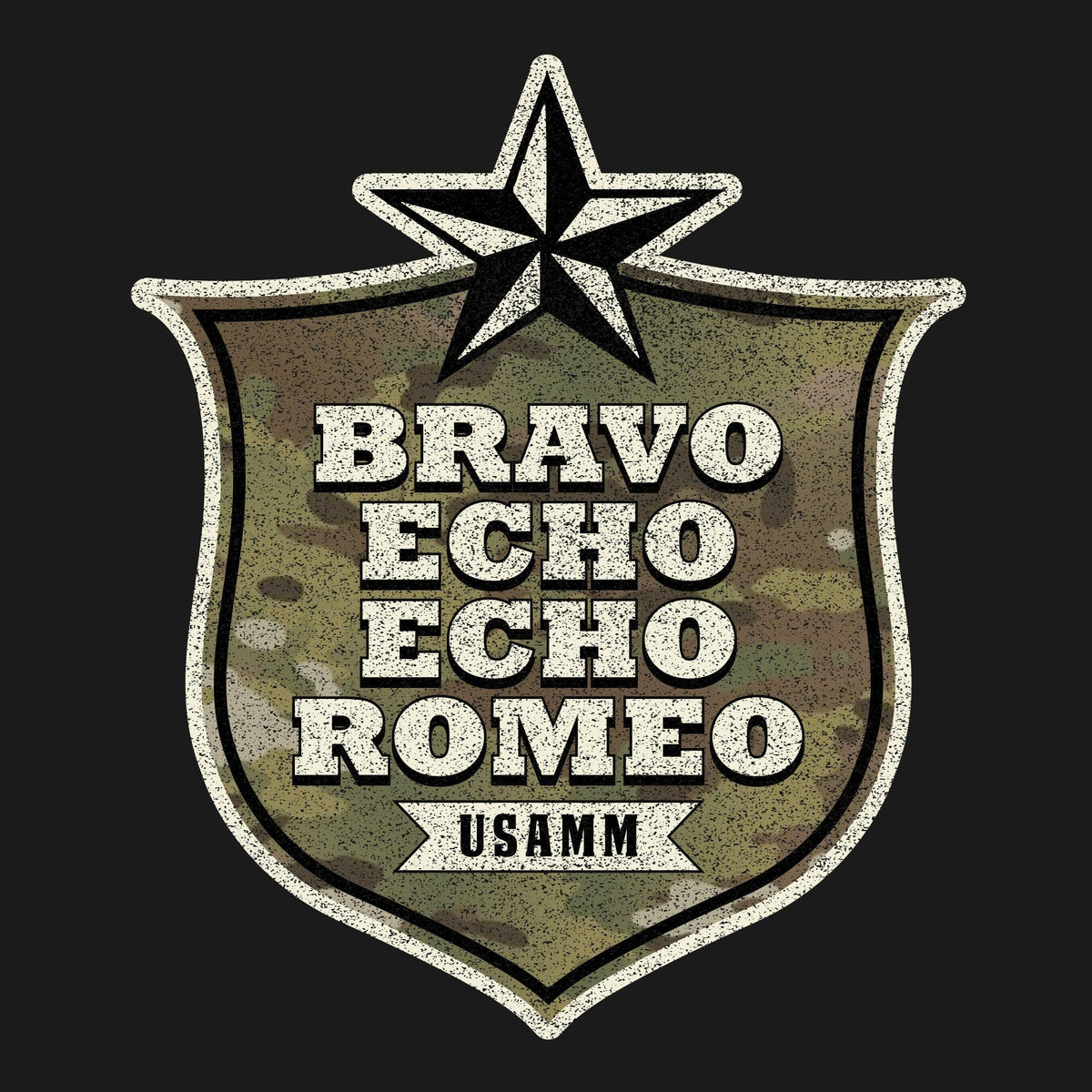 Bravo Echo Echo Romeo Shield Hoodie Hoodies 