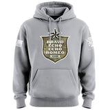 Bravo Echo Echo Romeo Shield Hoodie Hoodies 