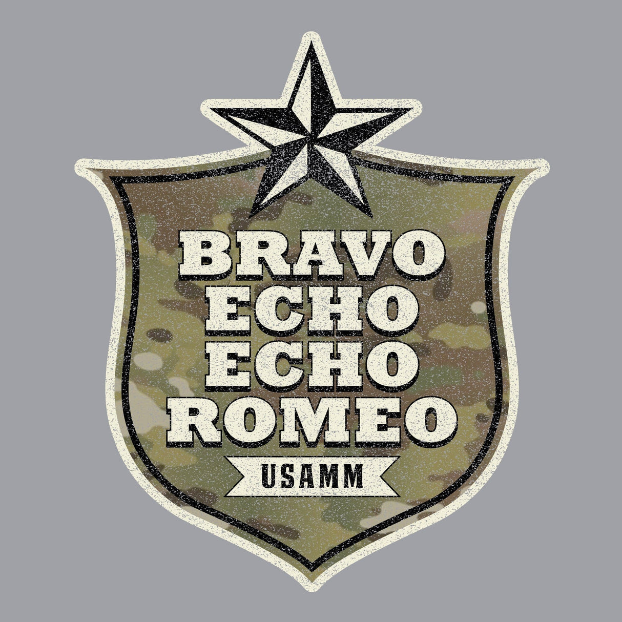 Bravo Echo Echo Romeo Shield Hoodie Hoodies 